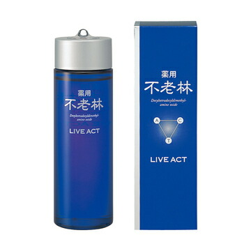 ライブアクト 頭皮用育毛料 不老林 男性用頭皮ケア 資生堂認定店 宅急便コンパクト