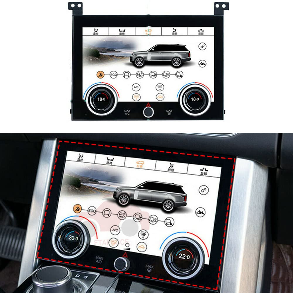 エアコンコントロール タッチスクリーンパネル LCDマルチメディアプレーヤー LRレンジローバー 2013-2017用