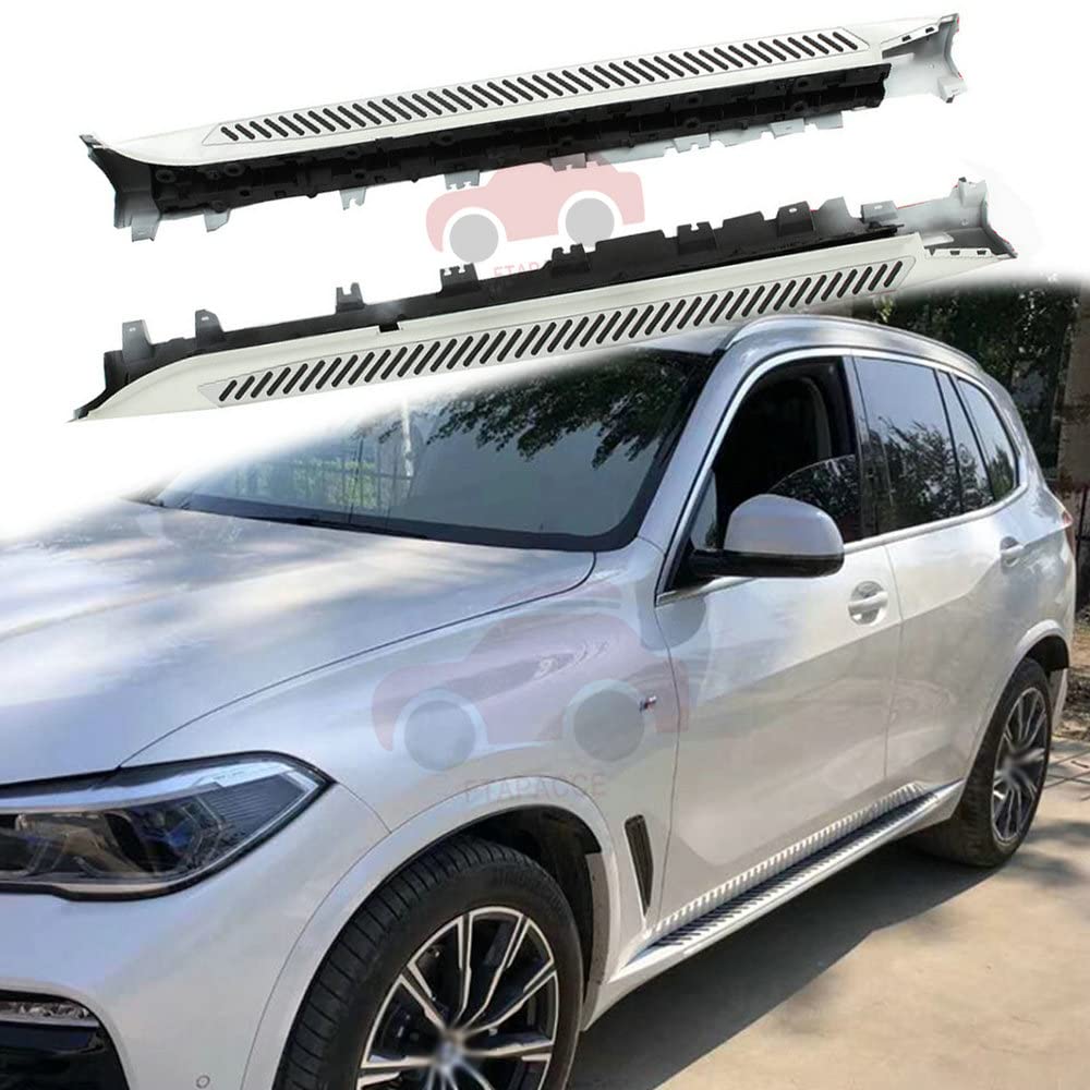 アルミランニングボード サイドステップ ナーフバー サイドペダルプロテクター BMW X5 G05 2019-2024用 ホワイト 2個 54,342円