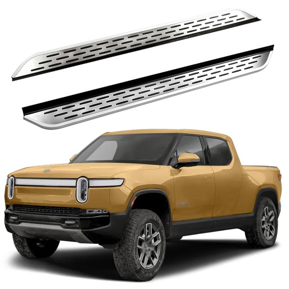 サイドステップ ランニングボード ナーフバー サイドペダルプロテクター Rivian R1T 2022 2023 (CKL)用
