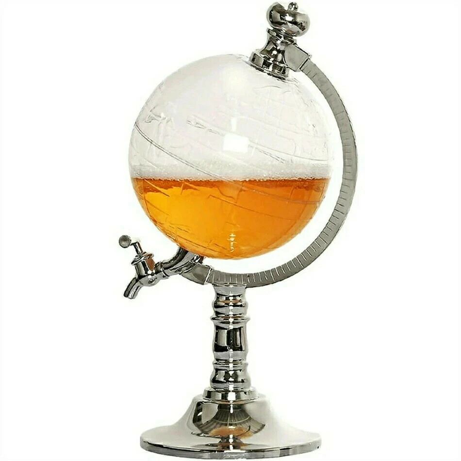 ビールサーバー 地球儀酒砲 ビアサーバー スタンド型ブラック 家庭用 家飲みグッズ 宅飲み おすすめ プレゼント ギフト アウトドア 美味しいビール キャンプ クリスマス プレゼント 酒棚 新年 忘年会