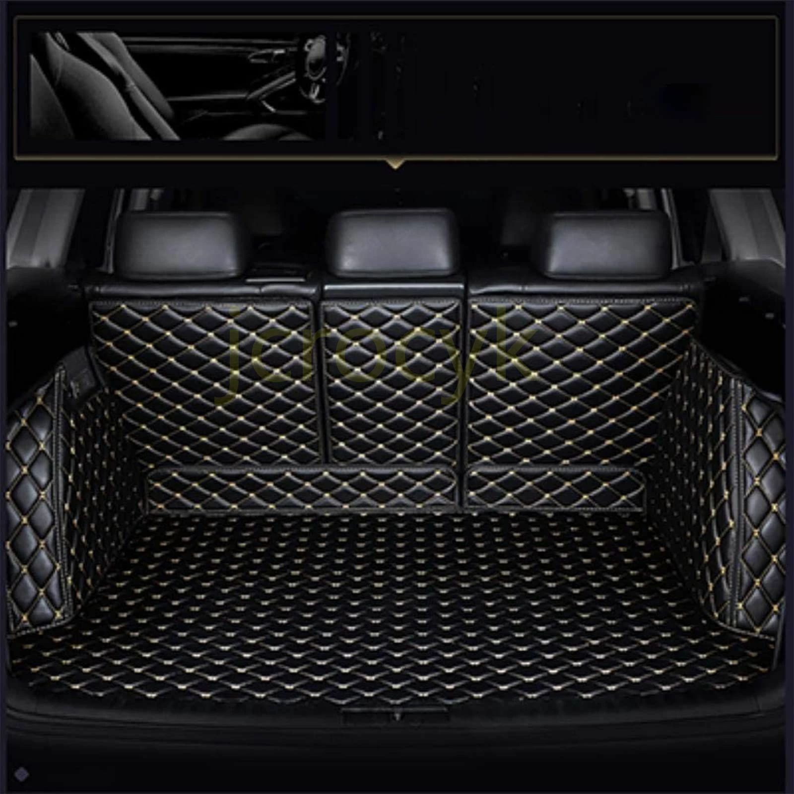 カスタム トランクマット メルセデスベンツ Vクラス2021 2022 XPE レザー ラゲッジマット カーゴマット フルセット防水車トランクマット すべての天気、 耐摩擦、 耐汚れ、 内装パーツカーアクセサリー【ご購入前に2枚目の画像紹介をご確認ください】