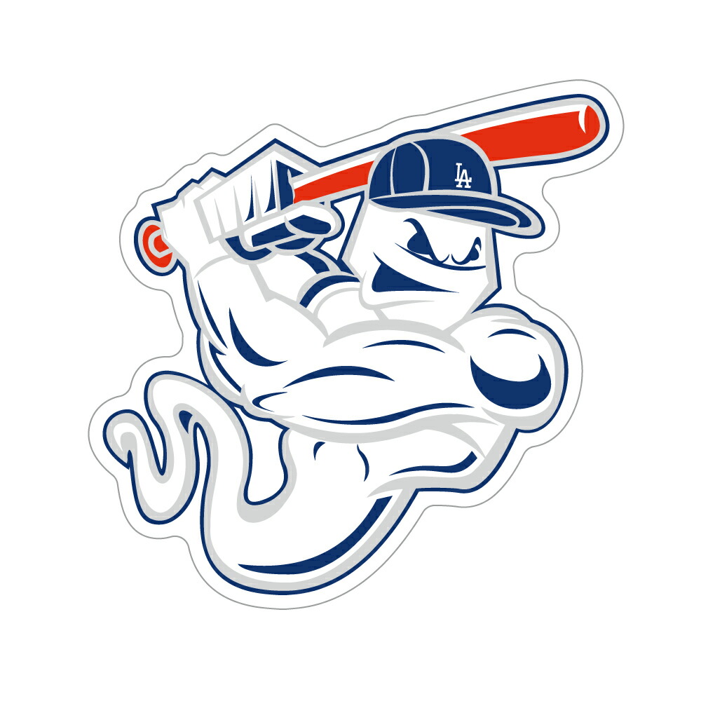 410　LosAngeles　Dodgers　ドジャース　MLB　メジャーリーグ　アメリカンステッカー　スーツケースステッカー　屋外用　大谷翔平　バンパーステッカー　ノートパソコンステッカー画像