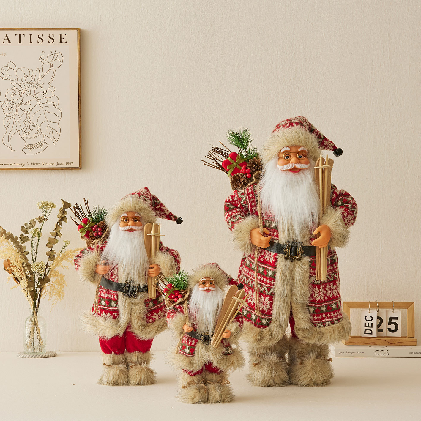 楽天市場】ダンシング サンタ 声や音を検知すると歌って踊る