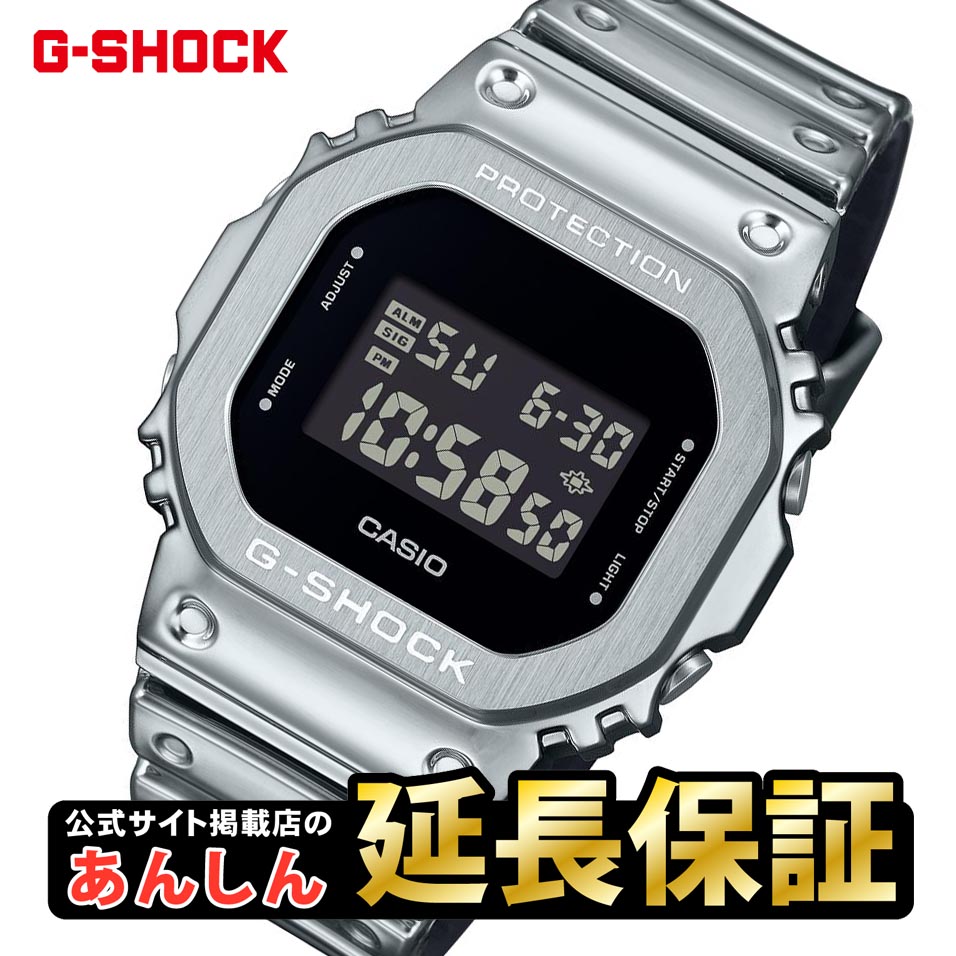 新品　CASIO G-SHOCK 腕時計 GM-5600CL-3JF フルメタル G-SHOCK ゴールドXグリーン GM-5600CL-3JF デジタル腕時計 メンズ