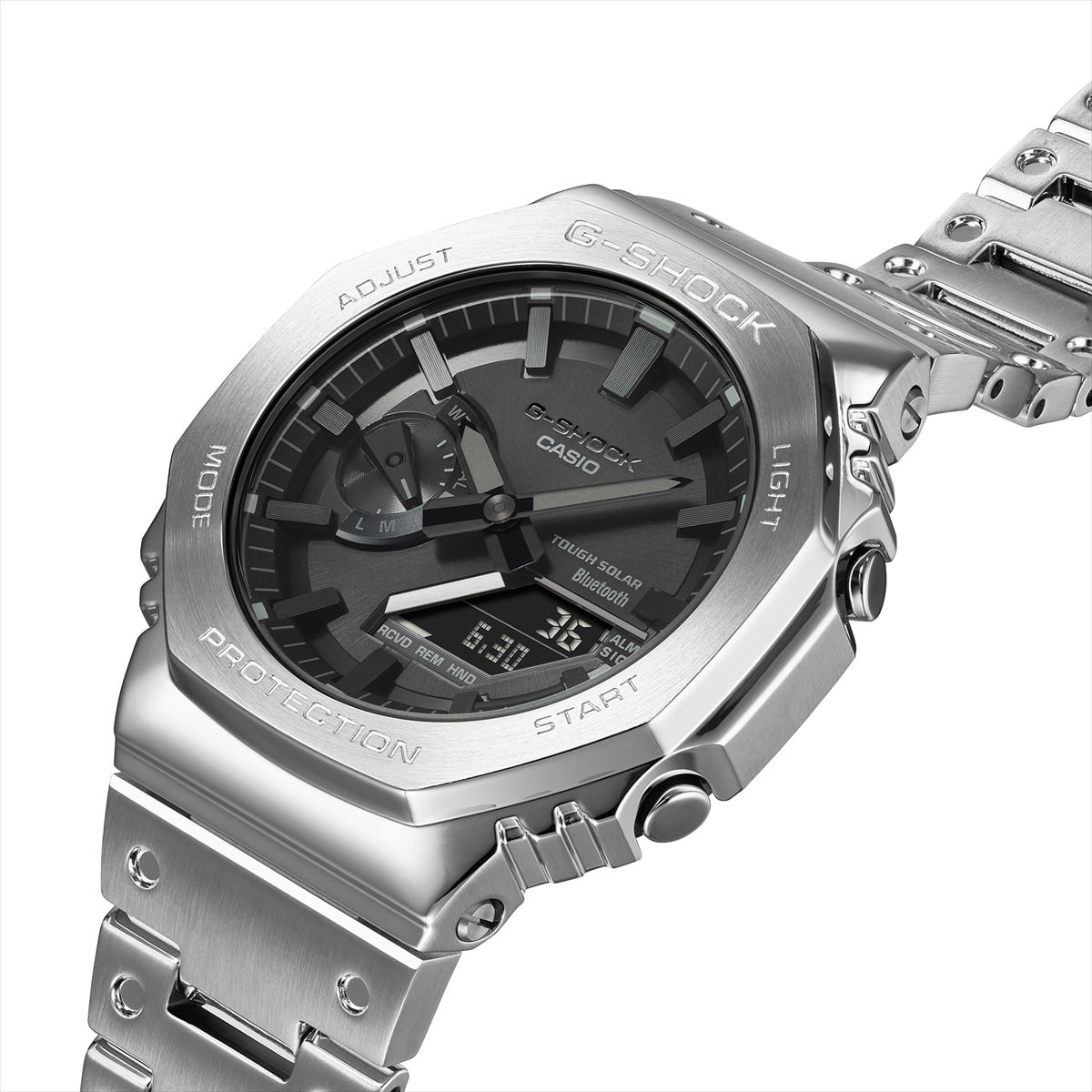 カシオ Gショック フルメタル スマートフォンリンク GM-B2100D-1AJF シルバー 腕時計 G-SHOCK CASIO _10spl  メンズ腕時計 | dermascope.com