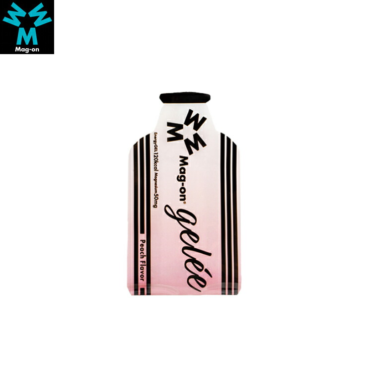 【楽天市場】magon マグオン ジュレPeach Flavor ピーチ味【tw210245】陸上・ランニング用品：RUN JOURNEY