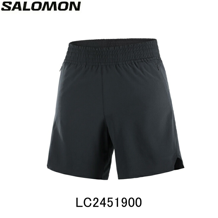 【10%OFFクーポン発行中!】サロモン SALOMON SHKout CORE 6 DEEP BLACK シャウト コア6インチ ランニングパンツ ショーツ ウィメンズ レディース 女性陸上・ランニング用品