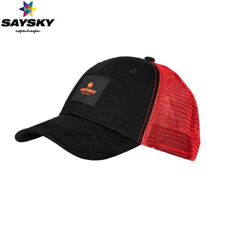【楽天市場】セイスカイ SAYSKY Trail Cap トレイルキャップ BLACK ORANGE ランニングアクセサリ 帽子 キャップ