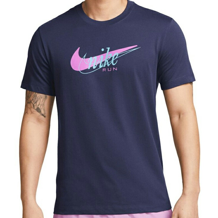 ナイキ nike Dri-FIT ランニング Tシャツ 半袖 メンズ 男性【fd0125-410】陸上・ランニング用品 ヤノスポーツ