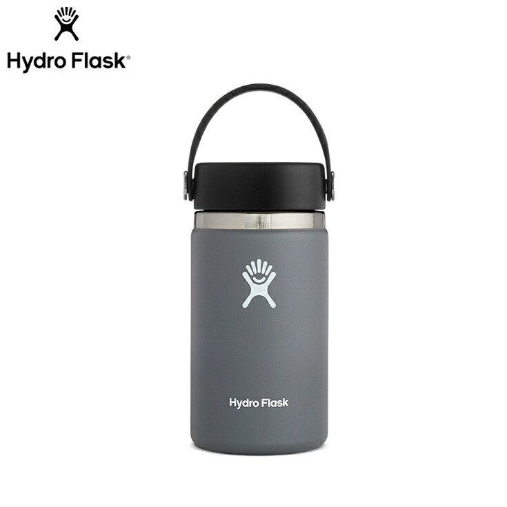 【10%OFFクーポン発行中】 ハイドロフラスク Hydro Flask 12 oz Wide Mouth Stone ランニングアクセサリ ボトル【8900140050201】ジョギング・マラソン スポーツ画像