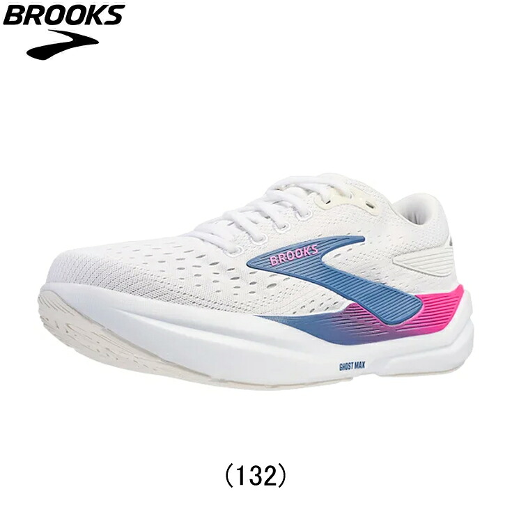 【10％OFFクーポン発行中！】ブルックス BROOKS Ghost Max3 ゴーストマックス3 Bワイズ ランニングシューズ 靴 ウィメンズ レディース 女性 BRW4572 W/P【1204571b-132】陸上・ランニング用品｜RUN JOURNEY