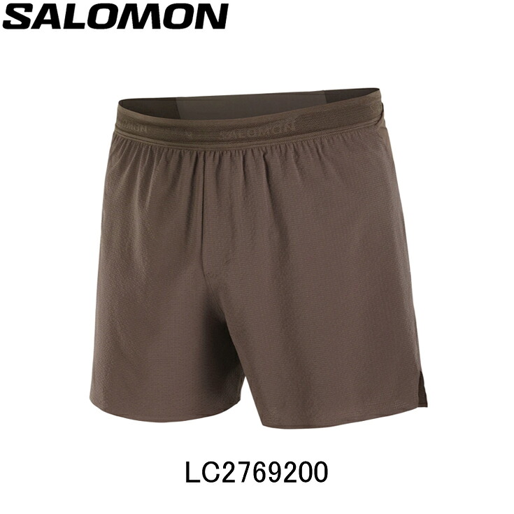 【10％OFFクーポン発行中！】サロモン SALOMON SENSE AERO STOW 5inch ランニングパンツ ショーツ メンズ 男性【lc2769200】陸上・ランニング用品