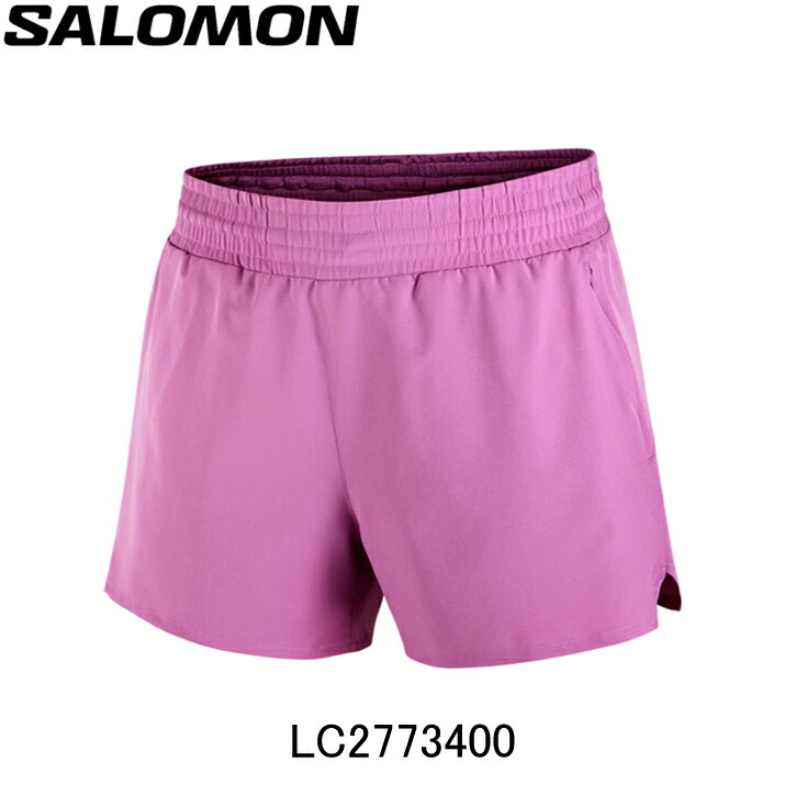 【10％OFFクーポン発行中！】サロモン SALOMON SHAKEOUT CORE 4inch シェイクアウトコア 4インチ ランニングパンツ ショーツ ウィメンズ レディース 女性【lc2773400】陸上・ランニング用品