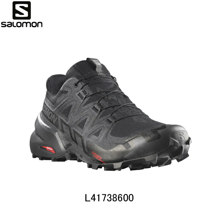 楽天市場】SALOMON SPEEDCROSS 6 GORE-TEX BLACK/PHANTOM L41738600