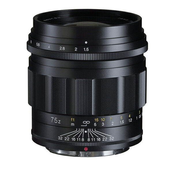 《新品》フォクトレンダー 交換レンズ NOKTON 75mm F1.5 Aspherical Z 〔NIKON Z-Mount FXマウント用〕 Voigtlander ノクトン｜カメラの八百富　店