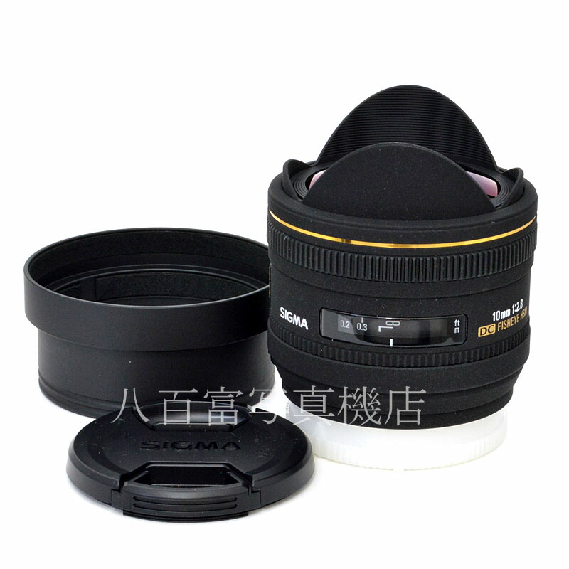 SIGMA - 【中古】(シグマ) SIGMA 10/2.8 EX DC フィッシュアイ HSM ニコンFマウント用 SIGMA - 【中古】(シグマ) SIGMA 10/2.8 EX DC フィッシュアイ