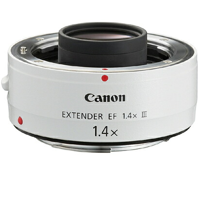 《新品》キヤノン Canon EXTENDER EF 1.4x III【写真機】【水晶体】