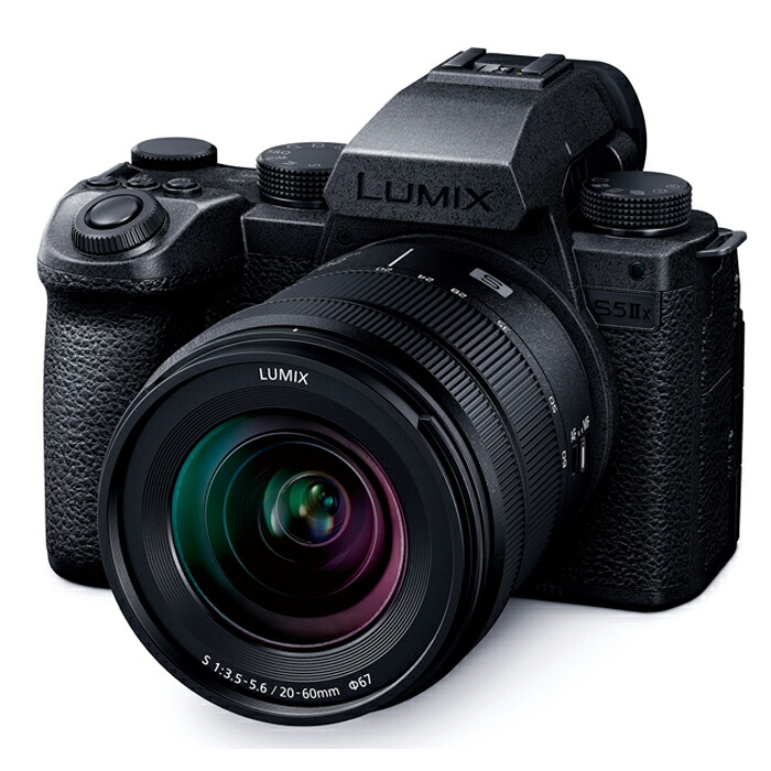 《新品》パナソニック LUMIX DC-S5M2XK [水晶体一揃いの道具] ルミックス 鏡鑑受け答え一眼写真器 Panasonic【クーポン券銀行割引客体外】 カメラ・ビデオカメラ・光学機器-デジタルカメラ