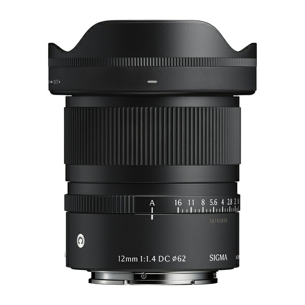 《新品》シグマ 取り替えっこ水晶体 Sigma 12粍 F1.4 DC Contemporary  [ソニーEマウント]  SIGMA