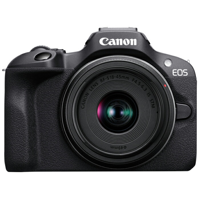《新品》キヤノン EOS R100 RF-S 18-45 IS STM レンズキット ミラーレス一眼 Canon｜カメラの八百富　店