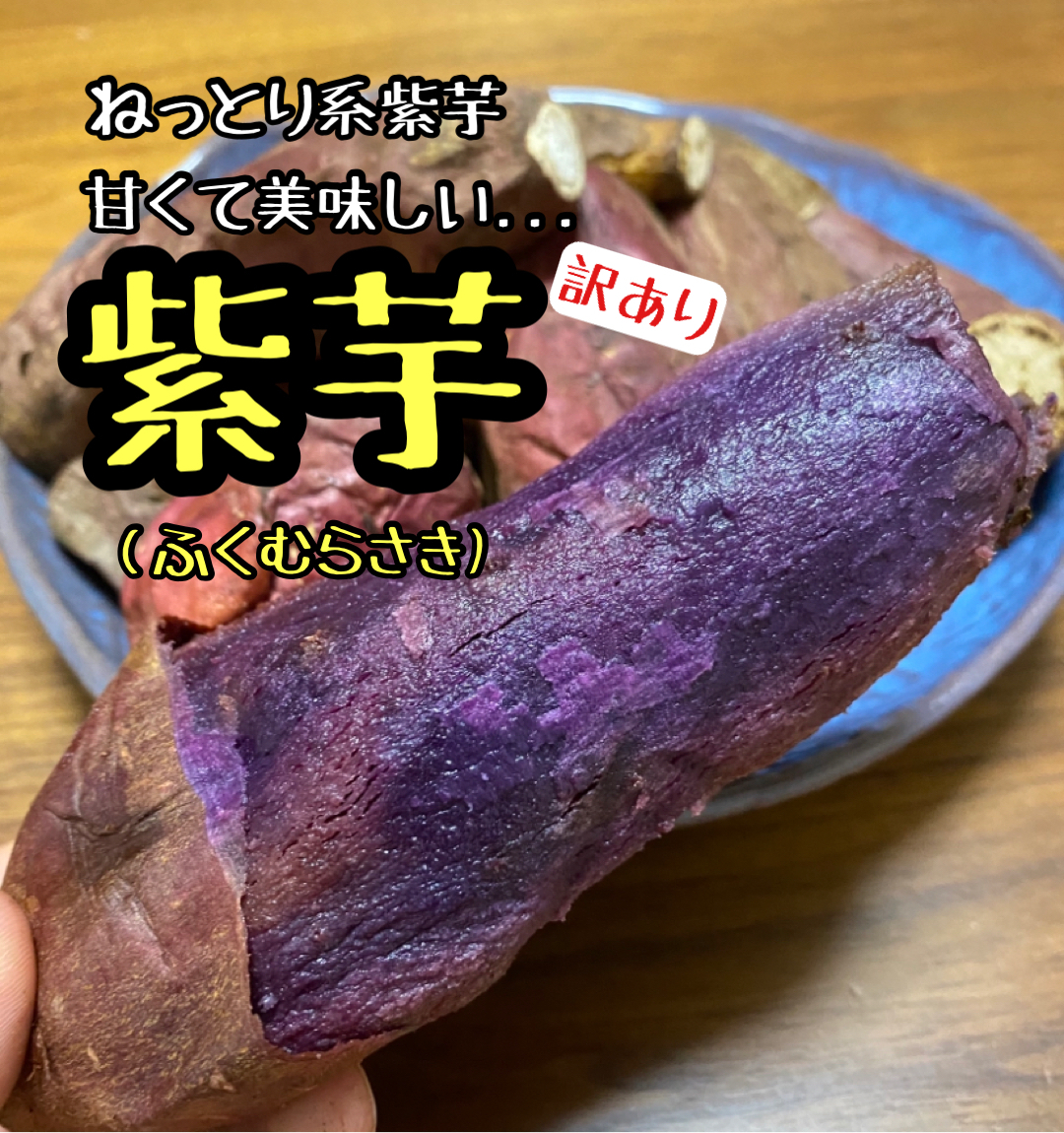 【訳あり】ふくむらさき 10キロ 紫芋 さつまいも