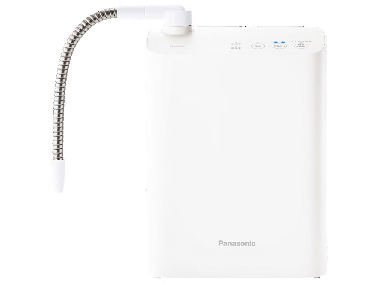 PANASONIC パナソニック 塩基イオン整水器 据え置き型整水器 TK-AS32-W 白いこと 高取りあげる薬莢 有機フッ素練りあわせる物 PFOS/PFOA取りあげる相応う TK-AS32