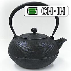 IH対応(100V） 南部鉄瓶 糸目 1.5Ｌ 【南部鉄器 南部鉄瓶 鉄分補給 急須 鉄瓶兼用急須 ih 直火 直火 日本製 国産】【NT1】