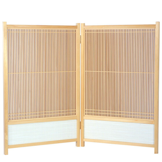 楽天市場】組子 菱形飾り屏風 2連 屏風 ついたて パーテーション つい