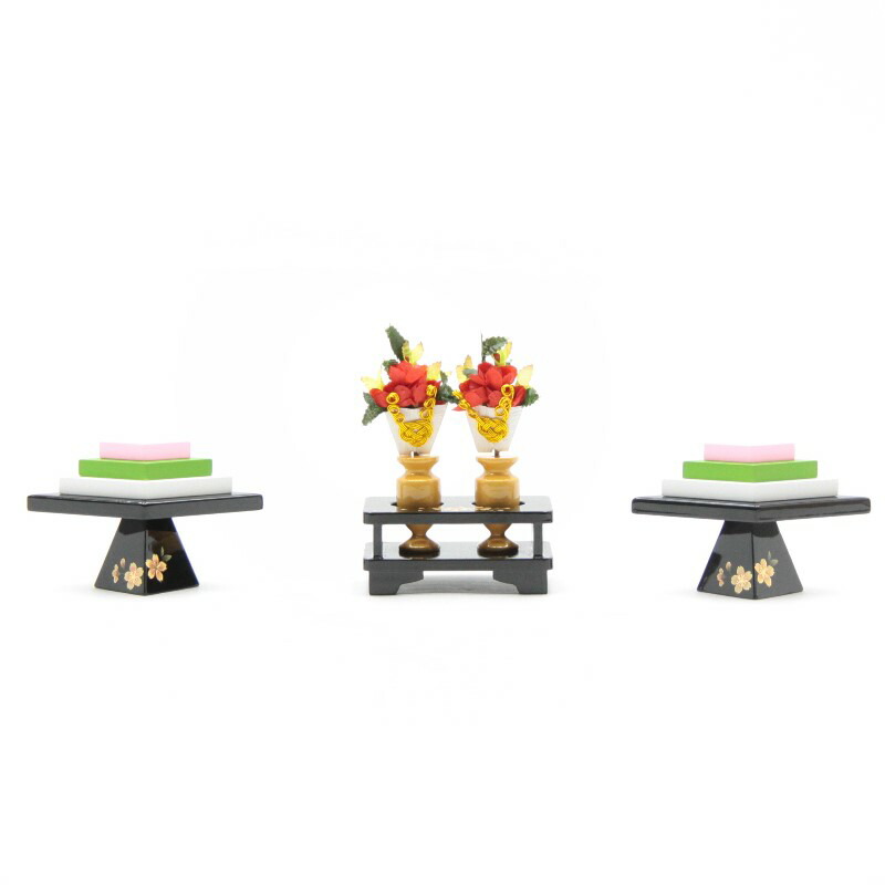 楽天市場】【雛道具】 菱三宝 ABS 20号 : 人形の一藤