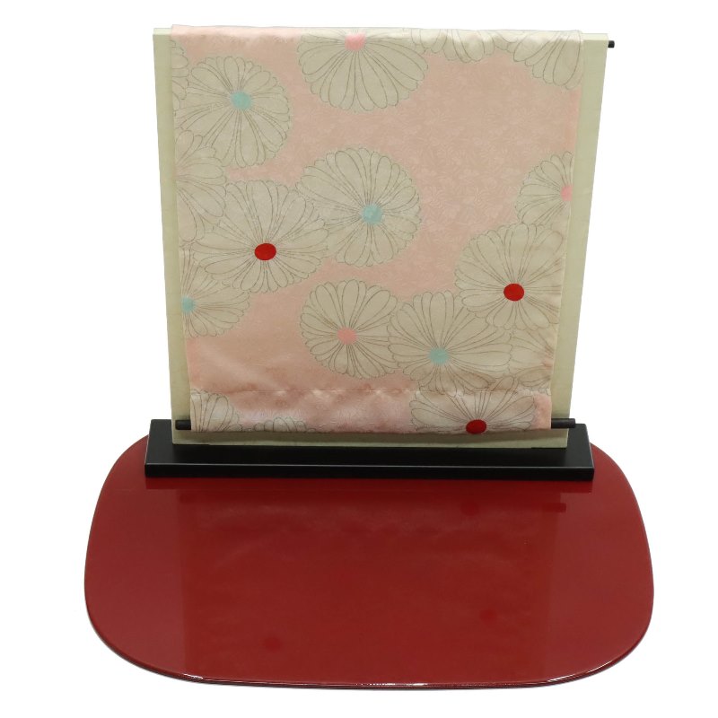 アウトレット品 屏風台 台屏風セット タペストリー 衝立飾り 幅42cm (23a-ya-0672) インテリア ディスプレイ 見切処分品