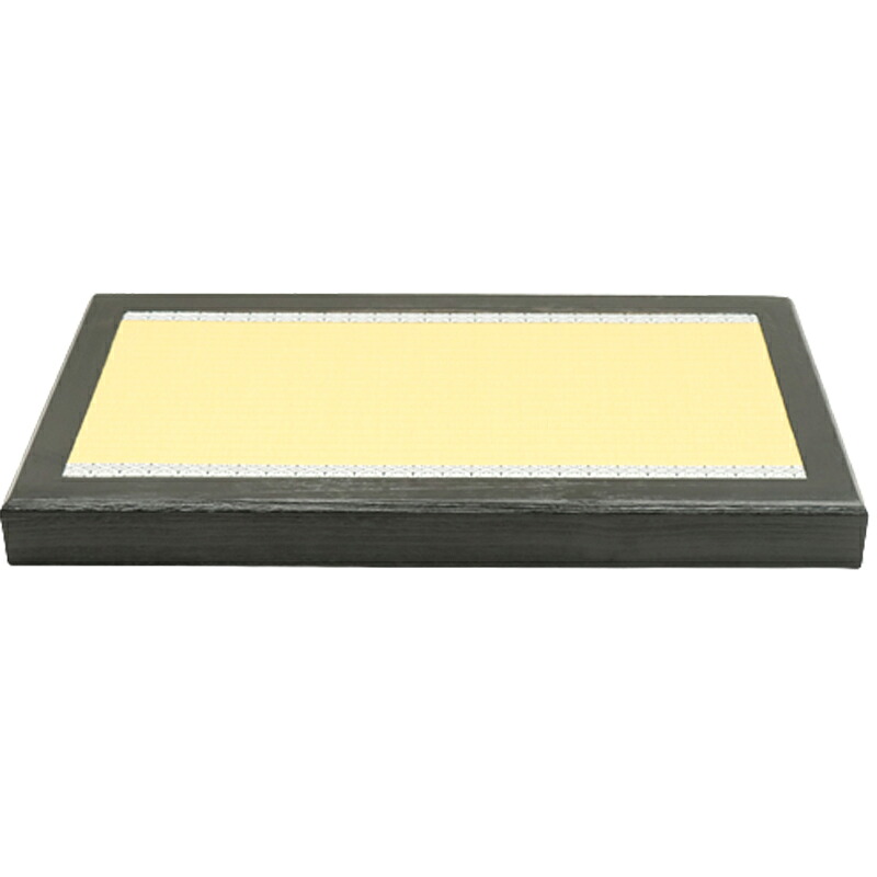 アウトレット品 平飾台 単品 27号 黒塗桐浮造り 平飾り台 幅80cm (24a-ya-0055) インテリア ディスプレイ 見切処分品