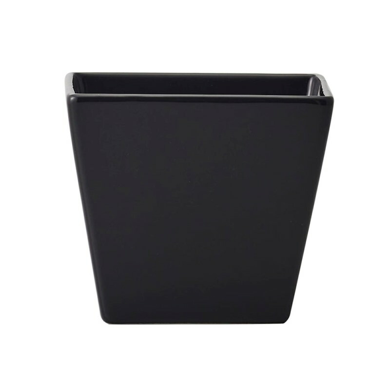 【楽天市場】花瓶 フラワーベース Ceramic Gift Color VASE Square カラー ベース スクエア black （1個