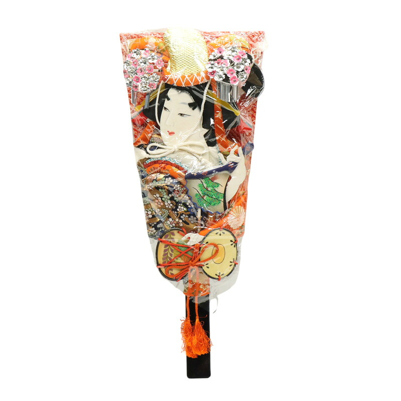 アウトレット品 正月飾り 羽子板 23号 浅妻 押絵羽子板 高さ71cm (25a-ya-0438) インテリア ディスプレイ 見切処分品|社人形会館店