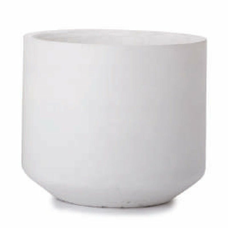 花・観葉植物用ポット アユラニ パトン L 50/B（1個入り）ay-001w50n [KTp141] 特大鉢カバー （代引き不可）ホテル・オフィスビル・店舗 インテリア エクステリア