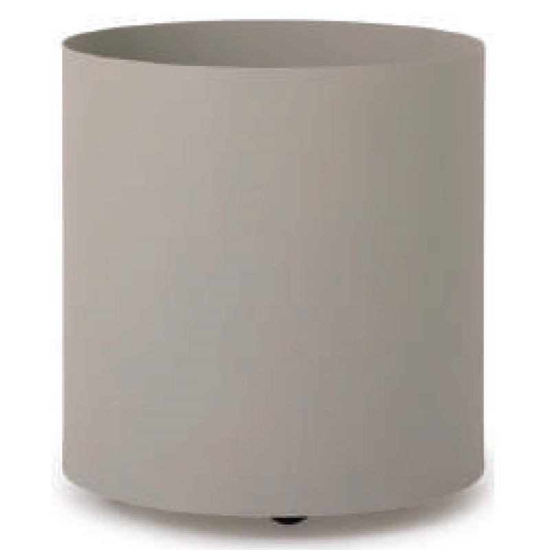 花・観葉植物用ポット フェルム シリンダー キャスター付き L 40/B アイボリー（1個入り）fe-701w13c [KTp229] 大型鉢カバー （代引き不可）ホテル・オフィスビル・店舗 インテリア ディスプレイ