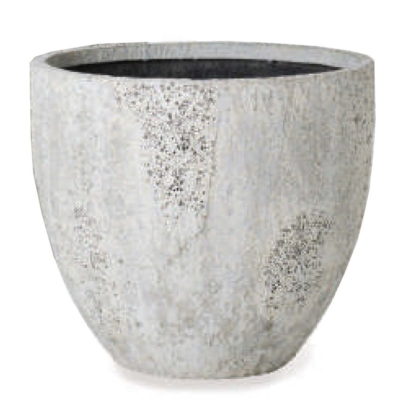 花・観葉植物用ポット オイスター ラウンド L 50/B（1個入り）oy-03rw50e [KTp155] 大型ポット （代引き不可）ホテル・オフィスビル・店舗 インテリア エクステリア