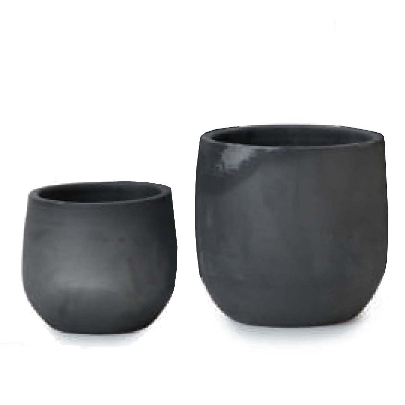 花・観葉植物用ポット シンタンビ 205 ユーポット 2/SET/A S/XS（S/XS各1個入り計2個セット）t2-205h2de [KTp297] S・XSセット （代引き不可）ホテル・オフィスビル・店舗 エクステリア インテリア