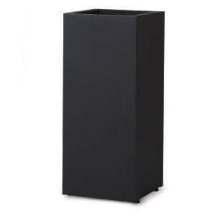 花・観葉草木用ポット 緑であることモデュール ピラー L 80/B うす暗い薄墨色（1個入り口・入口）kol-g04k80 [KTp225] 中型プランター （代引っ張ること不可）泊まり・執務室建造物・バス発着場 エクステリア 苑地