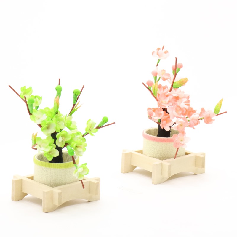 アウトレット品 雛人形 桜橘単品 涼花 20号 白木台 高さ15cm (26a-ya-0486) インテリア ディスプレイ 見切処分品