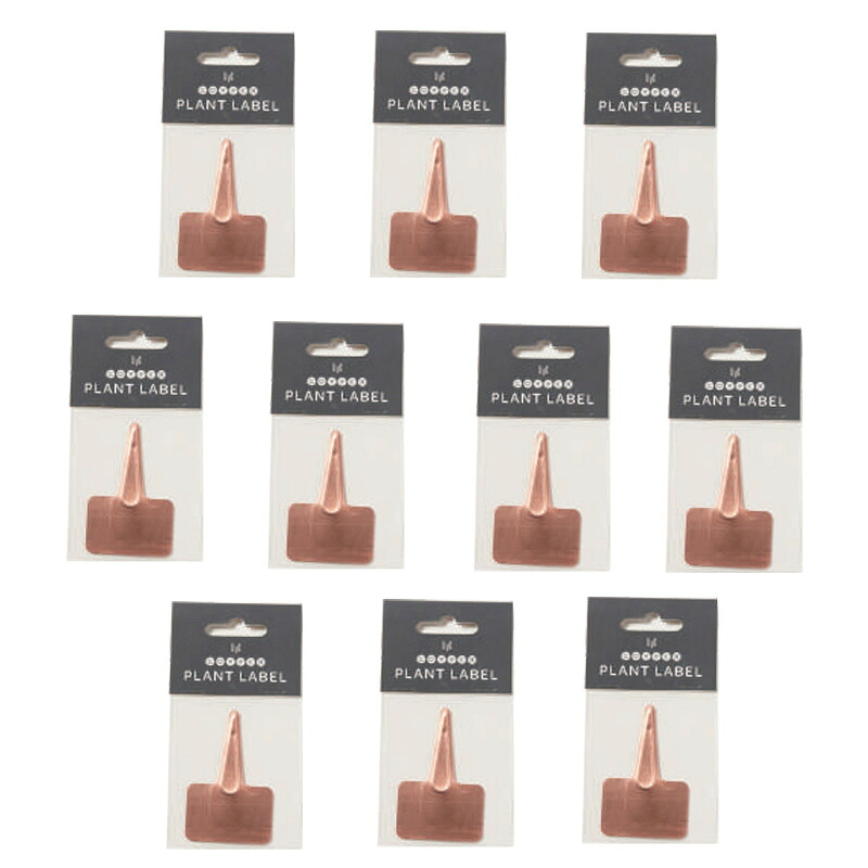 ガーデンアクセサリ コッパーラベル Tタイプ tool&accessory (10個入り) 54001 MIRAKANA ガーデン雑貨 インテリア ディスプレイ【MIRAKANA】ガーデンアクセサリ コッパーラベル Tタイプ tool&accessory (10個入り) 54001|社人形会館店