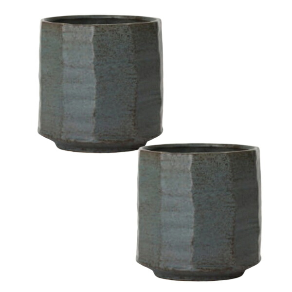 花・観葉草木用ポット マフダ 17 W Ceramic POT （2個入り口・入口） 26057 底穴なし 鉢手合い MIRAKANA 小型鉢押しかぶせる 室内装飾 見せびらかす【MIRAKANA】花・観葉草木用ポット マフダ 17 W Ceramic POT （2個入り口・入口） 26057
