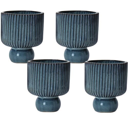 花・観葉草木用ポット マノン 14 B Ceramic POT （4個入り口・入口） 41039 底穴なし 鉢手合い MIRAKANA 小型鉢押しかぶせる 室内装飾 見せびらかす【MIRAKANA】花・観葉草木用ポット マノン 14 B Ceramic POT （4個入り口・入口） 41039