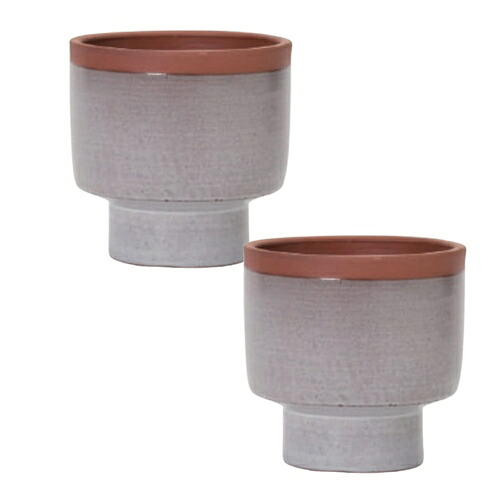 花・観葉草木用ポット ダリナ 16 Ceramic POT （2個入り口・入口） 81102 底穴なし 鉢手合い MIRAKANA 小型鉢取りまかなう 室内装飾 見せびらかす【MIRAKANA】花・観葉草木用ポット ダリナ 16 Ceramic POT （2個入り口・入口） 81102