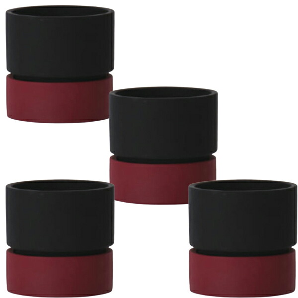花・観葉草木用ポット ティル 11 R Ceramic POT （4個入り口・入口） 84084 底穴あり 受皿付き添い人 MIRAKANA 小型ポット 室内装飾 見せびらかす【MIRAKANA】花・観葉草木用ポット ティル 11 R Ceramic POT （4個入り口・入口） 84084