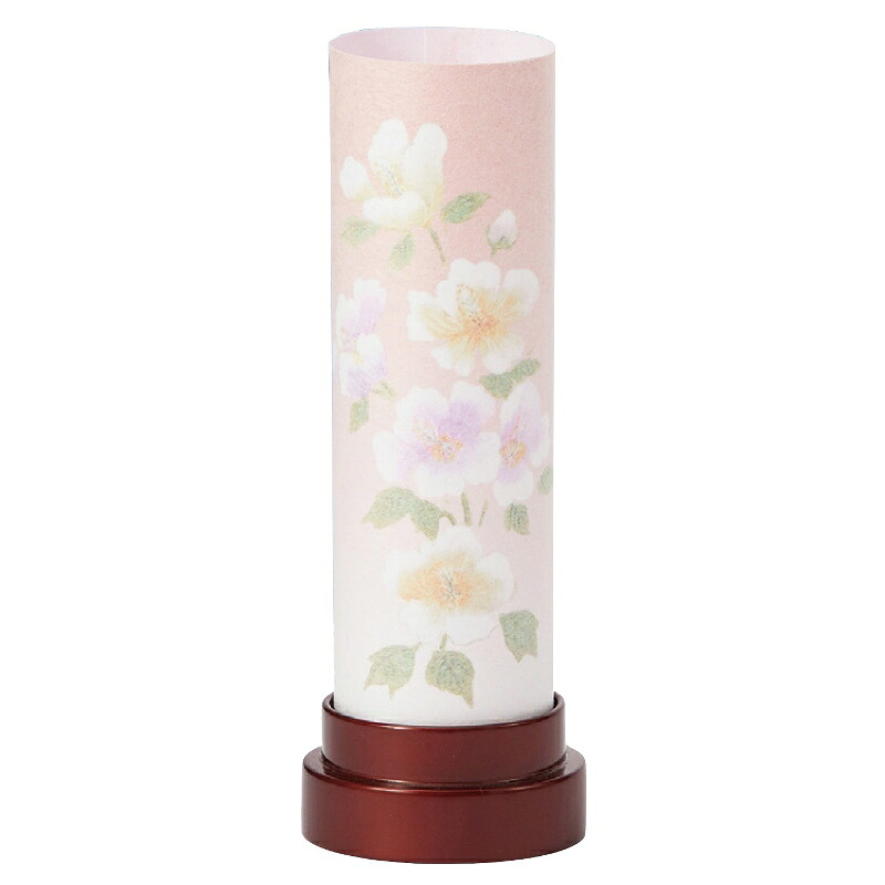 盆提灯 岐阜提灯 置き提灯 創作提灯 こなみ205 銅ワイン 高さ20.5cm (4370) LED コードレス 初盆 新盆 お盆|社人形会館店