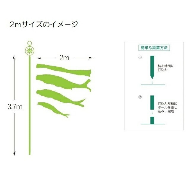 人気TOP 徳永 鯉のぼり ベランダ用 スタンドセット 水袋 ポールフル