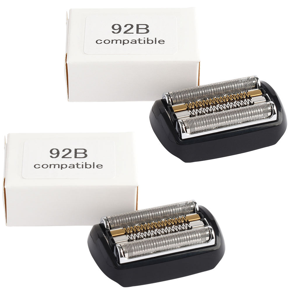 【2本セット】 ブラウン シリーズ9用 替刃 ブラック F/C92B 対応 互換シェーバー替刃 (互換品)