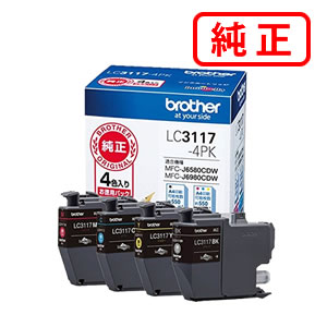 BROTHER LC411-4PK インクカートリッジセット Amazon.co.jp: ブラザー用 LC411 4色セット LC411-4PK 番号区別