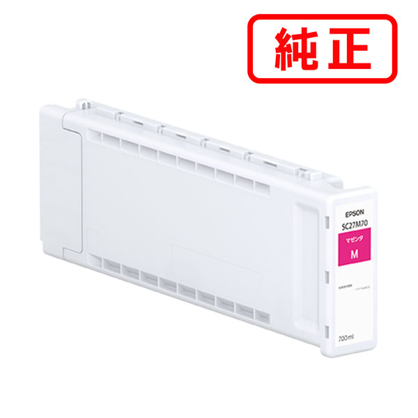 SC27M70 マゼンタ EPSON エプソン 純正インクカートリッジ 【沖縄・離島 お届け不可】｜ＹＡＳＯＲＡ